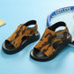 Children's Vagen Leather Beach Sandles