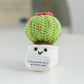 Funny Expression Potato Crochet Doll