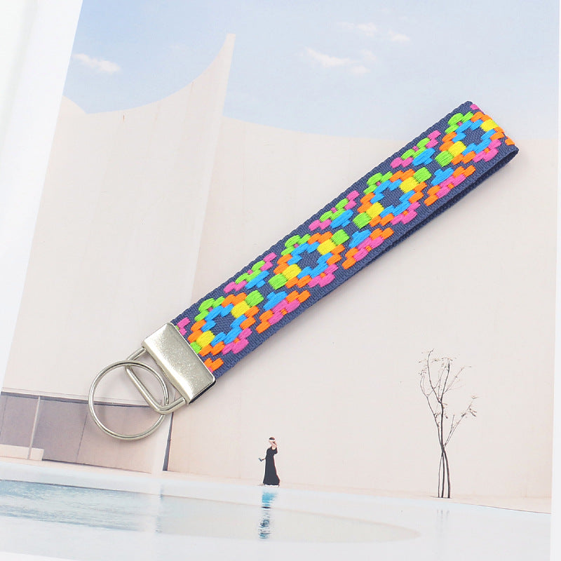 Nylon Keychain Wristlet