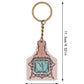 Western Farm Style Wooden Keychain