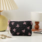 Y2K Quilted Puffy Makeup Bag
