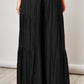 Boho Strappy Elastic Waist Wide Leg Pants