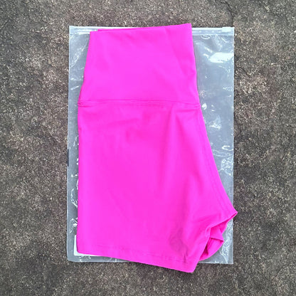 High Waist Yoga High Elastic Shorts