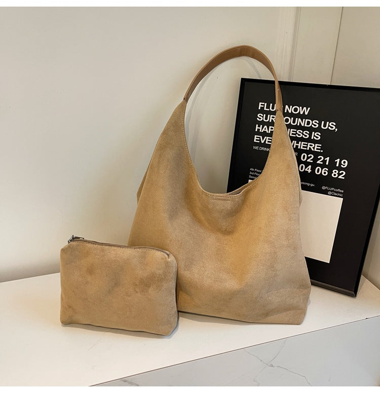 The Ellery Suede Tote