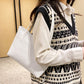 Quilted PU Leather Shoulder Bag