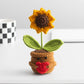 Funny Expression Potato Crochet Doll