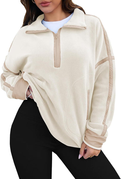 Simone Half-Zip Coat