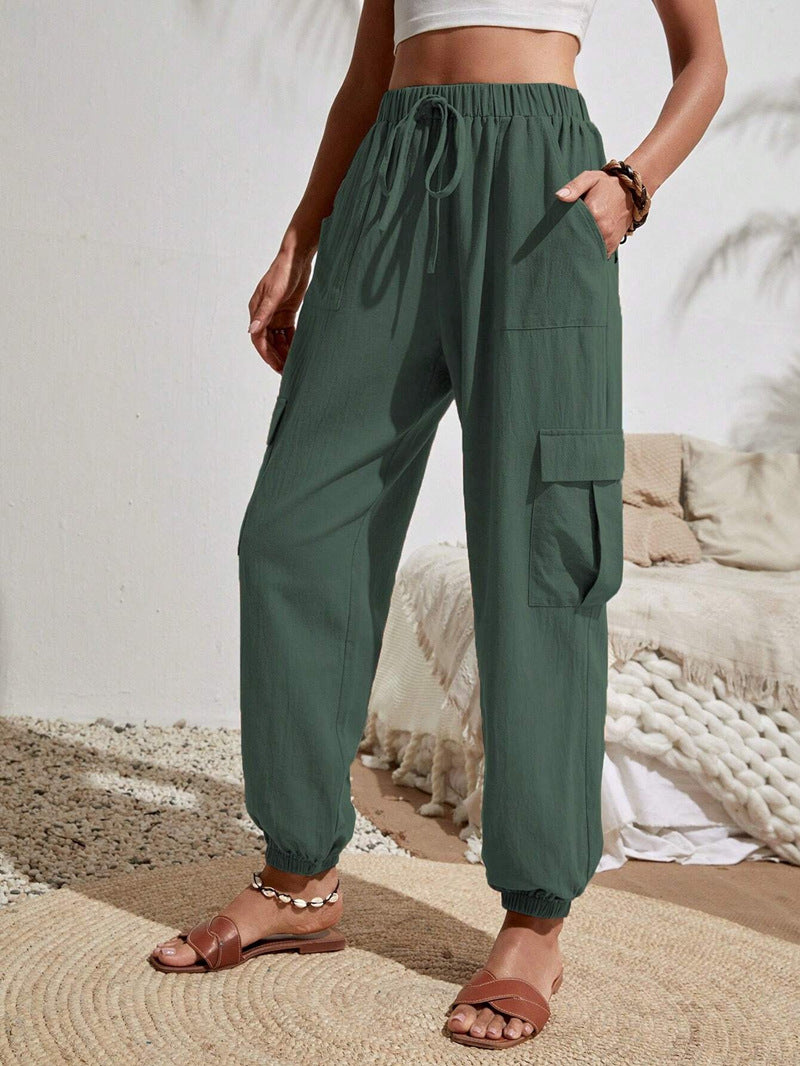 Pocket Workwear Trousers For Women