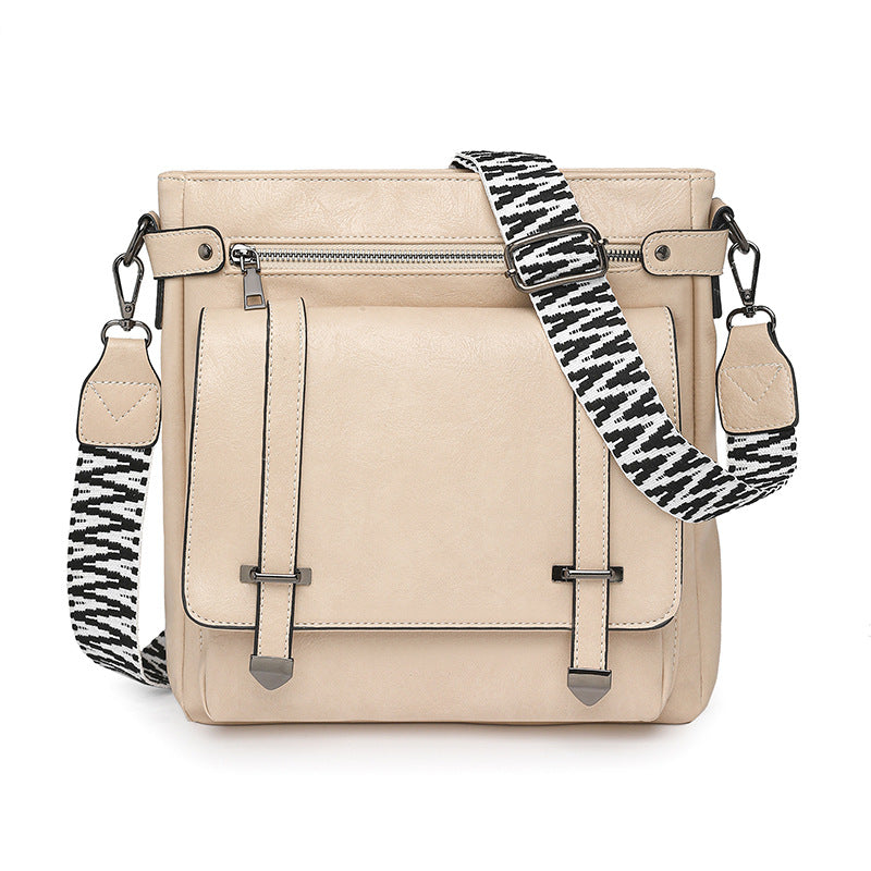 Women's shoulder bag multi-pocket bucket bag crossbody bag