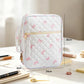 Floral Quilted Large Capacity Bible Book Storage Bag