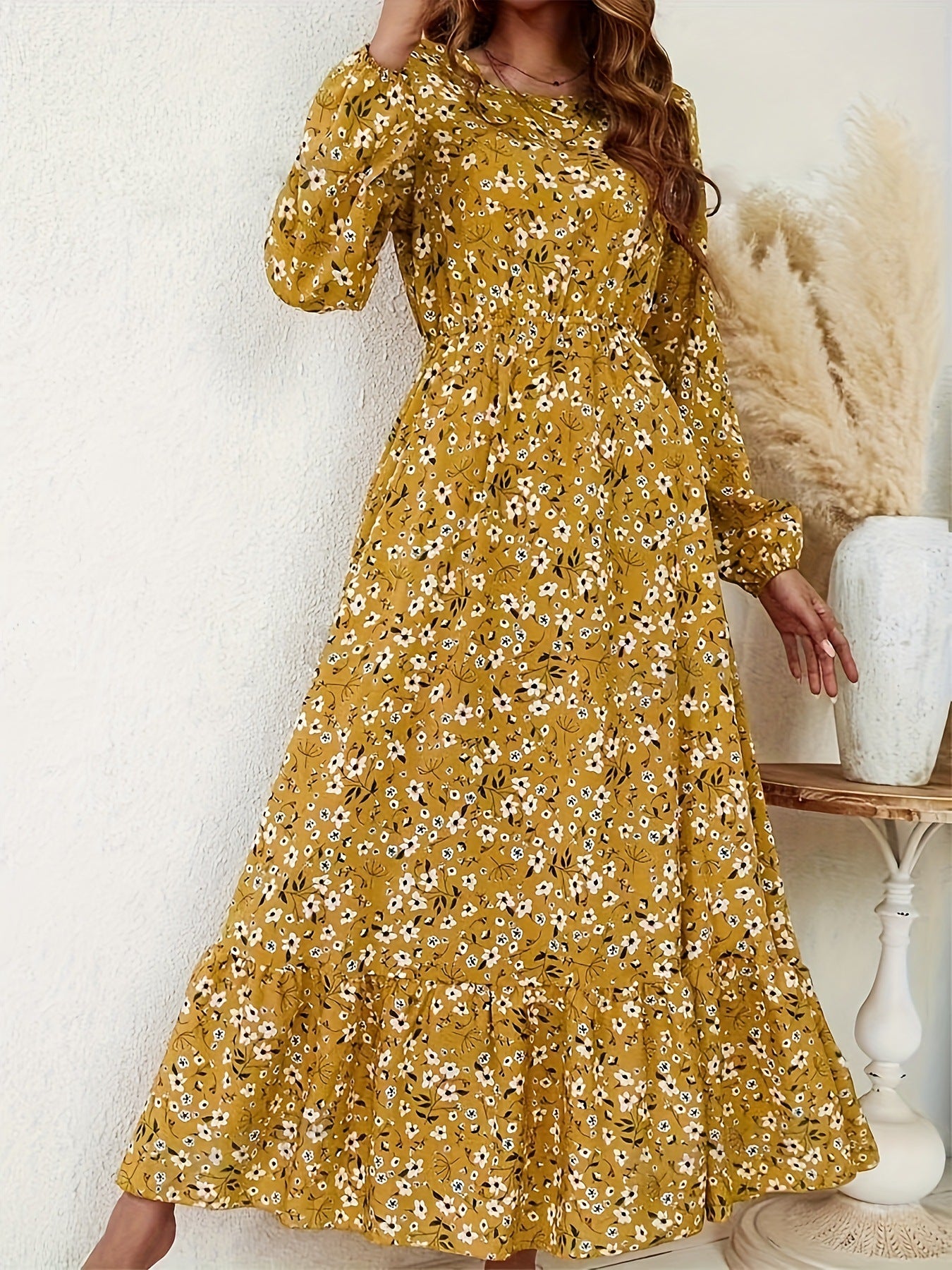 Flower Maxi Dress