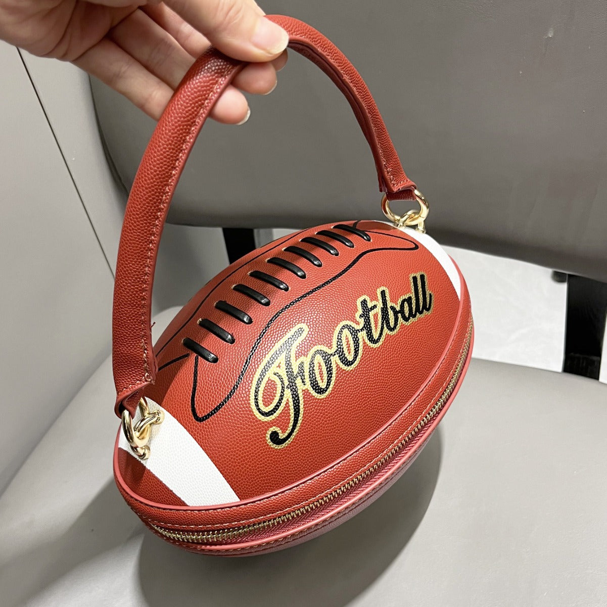 Rugby-shaped Fun Handbag