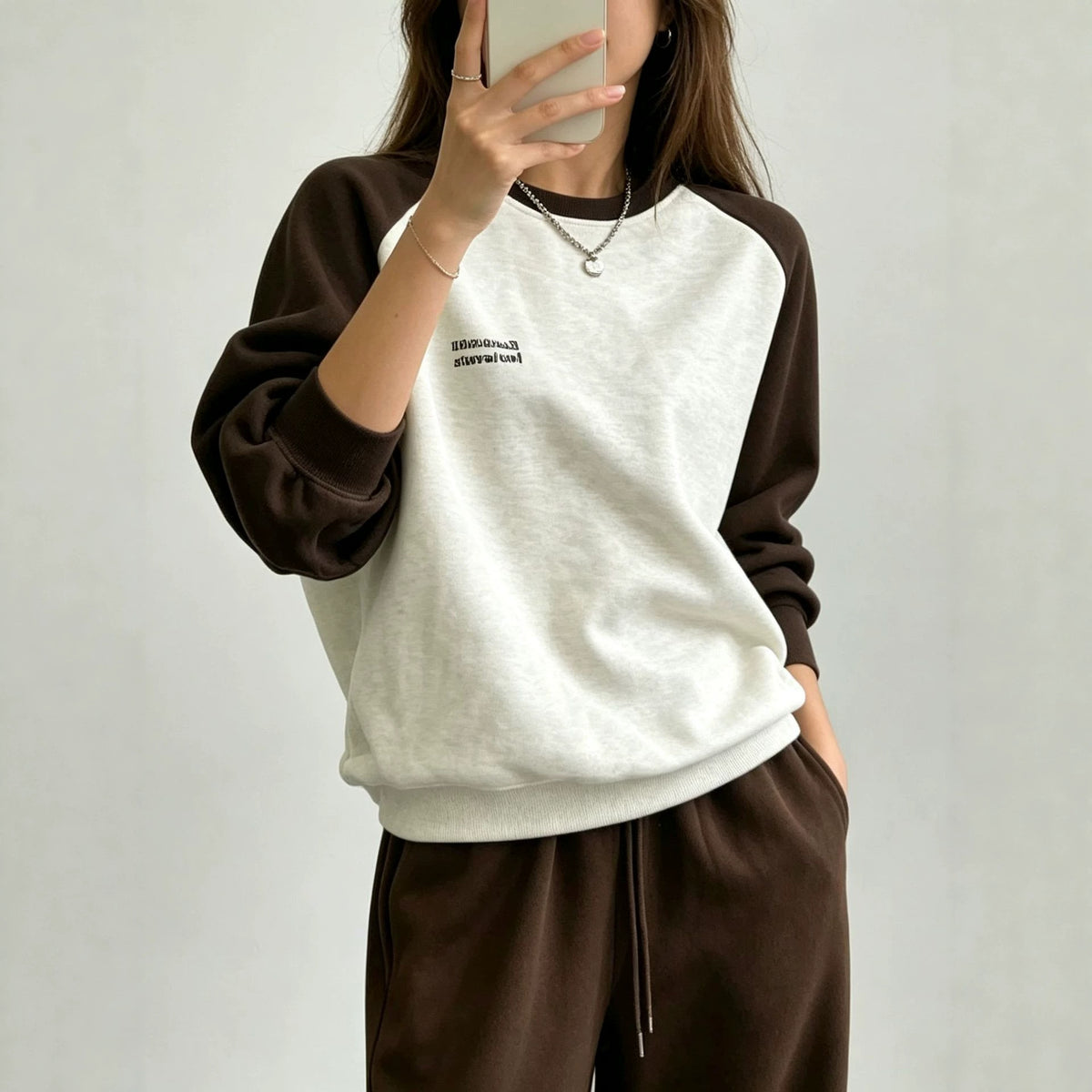 Custom 3D Printed Long Sleeve Sweatshirt
