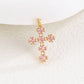 Zircon Cross Necklace