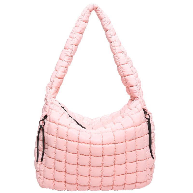 Large-capacity Down Jacket Messenger Bag