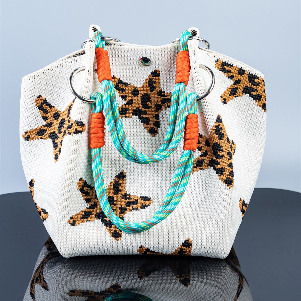 Rope Handles Durable All Seasons Tote Bag