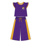 Custom Kids Top Wide Leg Pants Set Ruffle Set
