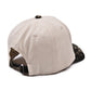 Leopard Print Canvas Hat with Embroidery Bow