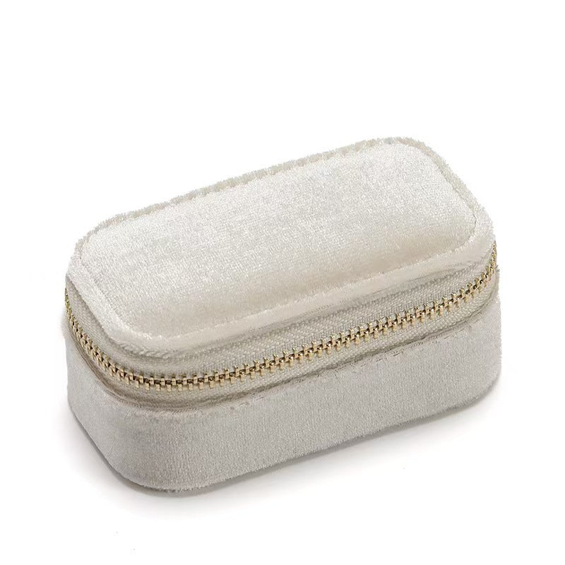 Custom Name Mini Velvet Jewelry Case