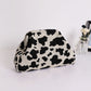 Wave Knit Clutch Bag