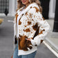 Plush Cow Coat