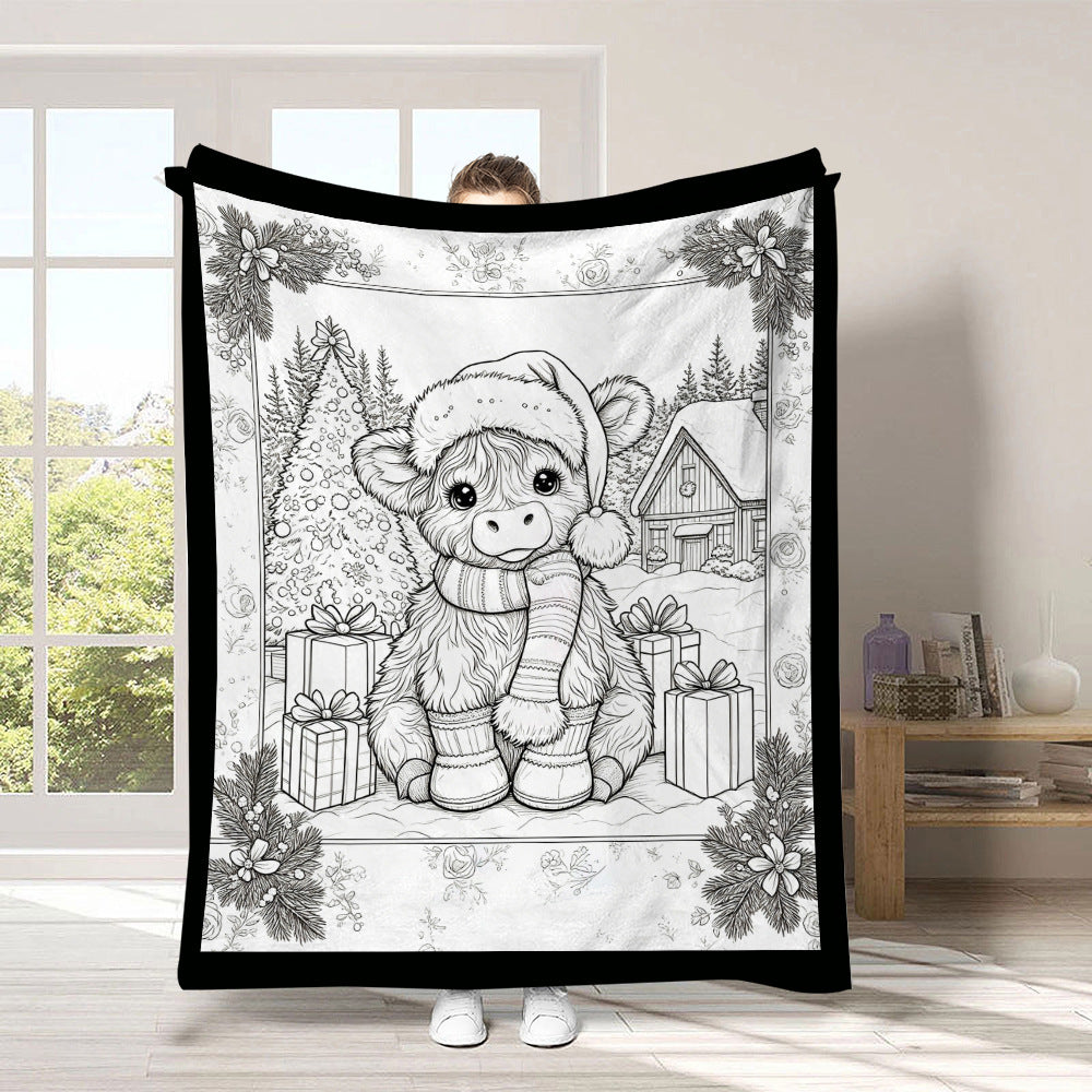 DIY Coloring Blanket