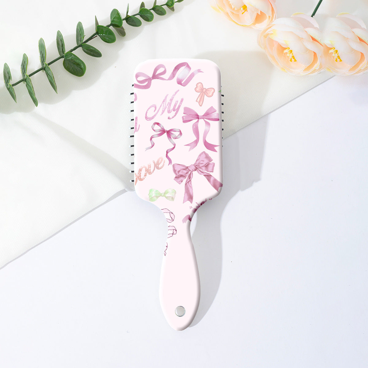 Bow Print Anti-Static Air Cushion Comb（moq 3)