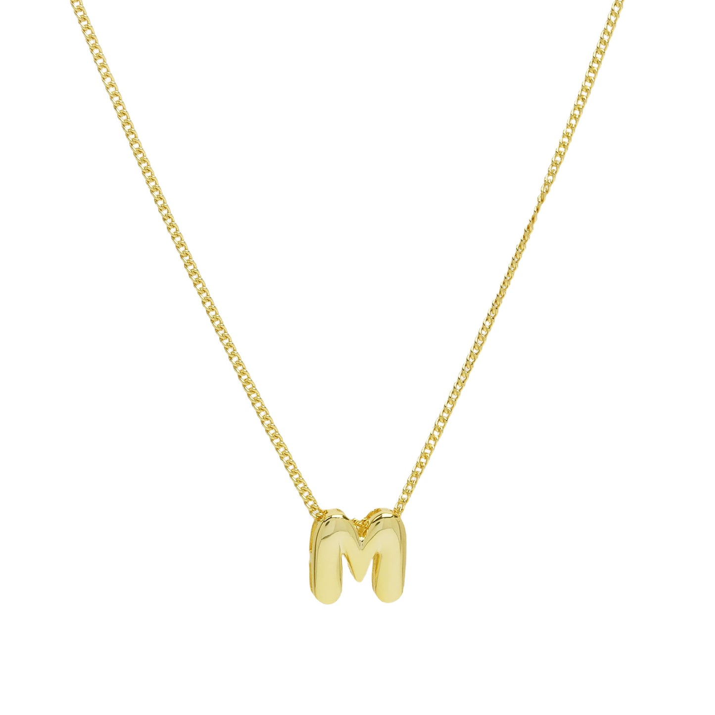 DIY 26 English Alphabet Pendant Necklace