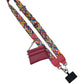 Phone Strap with Zppered Pouch