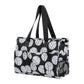 Ball Sports Print Multi-Pocket Utility Tote Bag