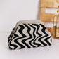 Wave Knit Clutch Bag