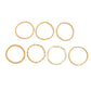 Gold Bracelet Stacks