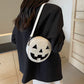 Pumpkin bag women's bag skull crossbody bag cosmetic bag