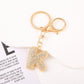 Cute Initial Letter Keychain Backpack Charms