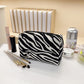 Leopard and Zebra StripesPrint Cosmetic Bag