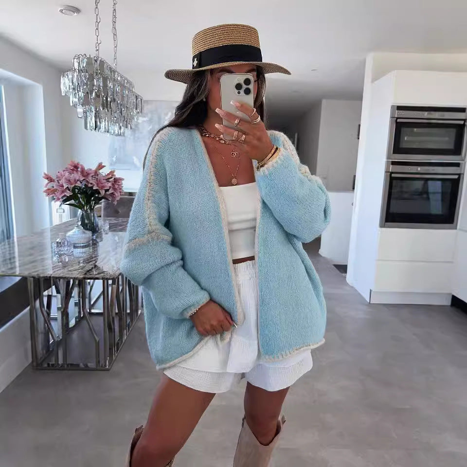 Knitted Sweater Jacket