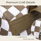 Convertible Checkered Backpack Purse — 2-in-1 Fashion Shoulder Bag