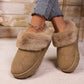Warm Cotton Shoes with Fur-lined Snow Boots