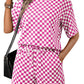 The Sadie Checker Lounge Set