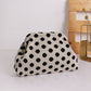 Wave Knit Clutch Bag
