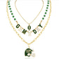 Game Day Layered Necklace