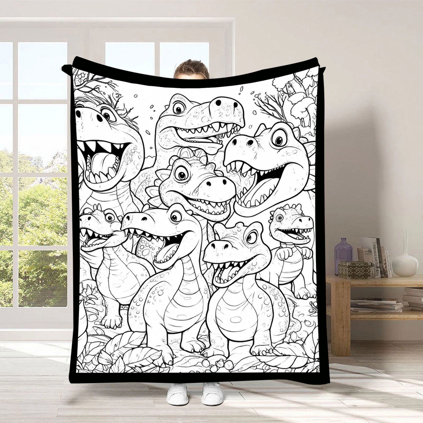DIY Coloring Blanket