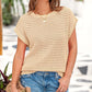 The Brielle Open Knit Sweater