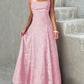 Floral Spaghetti Strap Maxi Dress