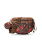 Nylon Crossbody Bags Bum Bag with Detachable Coin Pouch