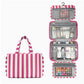 Customizable Name Wet/Dry Separation Toiletry & Cosmetic Bag – Portable Organizer