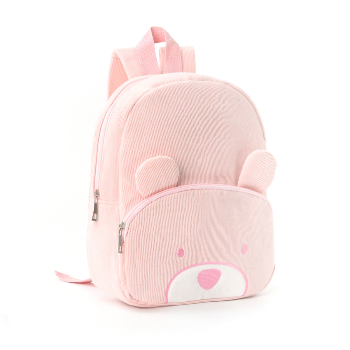 Kindergarten Girl Backpack With Zip Opening