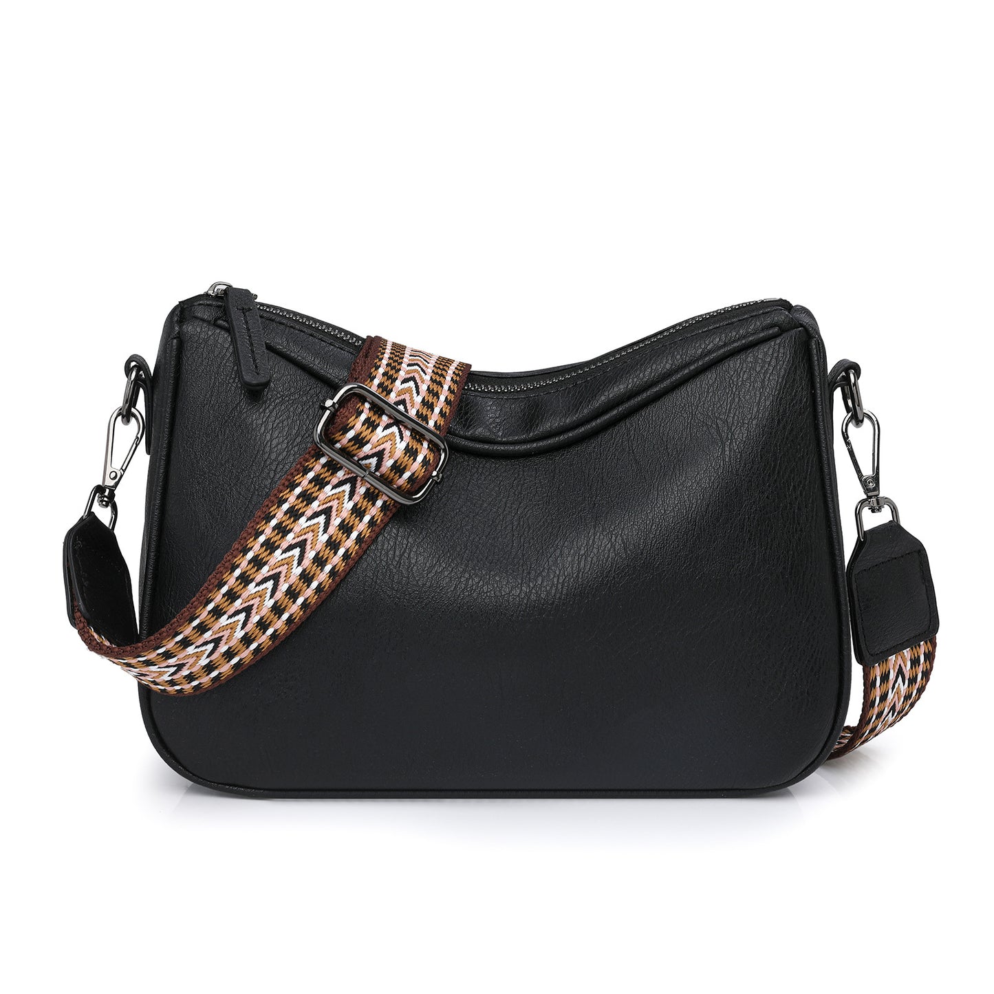 Solid Color Fashionable Pillow Crossbody Bag