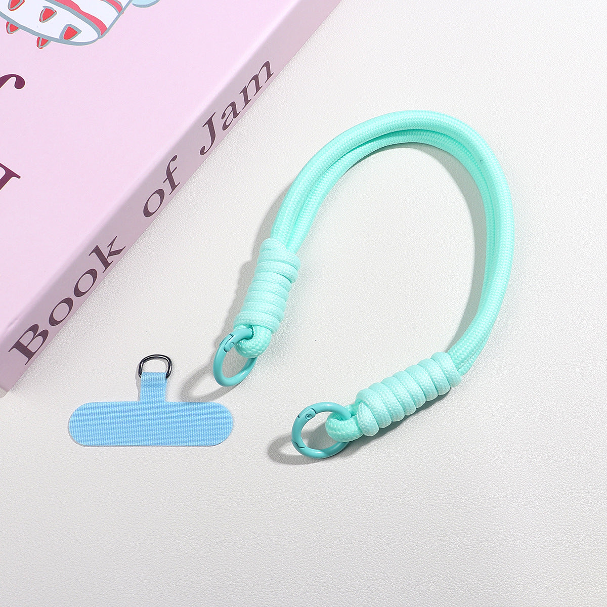 Vibrant Braided Rope Keychain/Bag Charm/Phone Lanyard