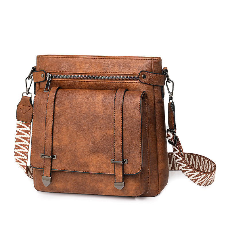 Women's shoulder bag multi-pocket bucket bag crossbody bag